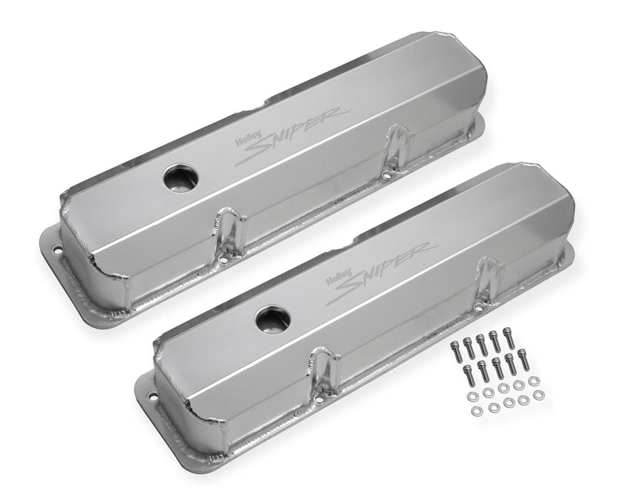 Holley Sniper Holley Sniper Fabricated Aluminum Valve Covers 890001 Autofit