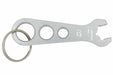 ICT Billet ICT Billet 10mm Billet Aluminum Wrench Keychains 551929-KY01 Autofit