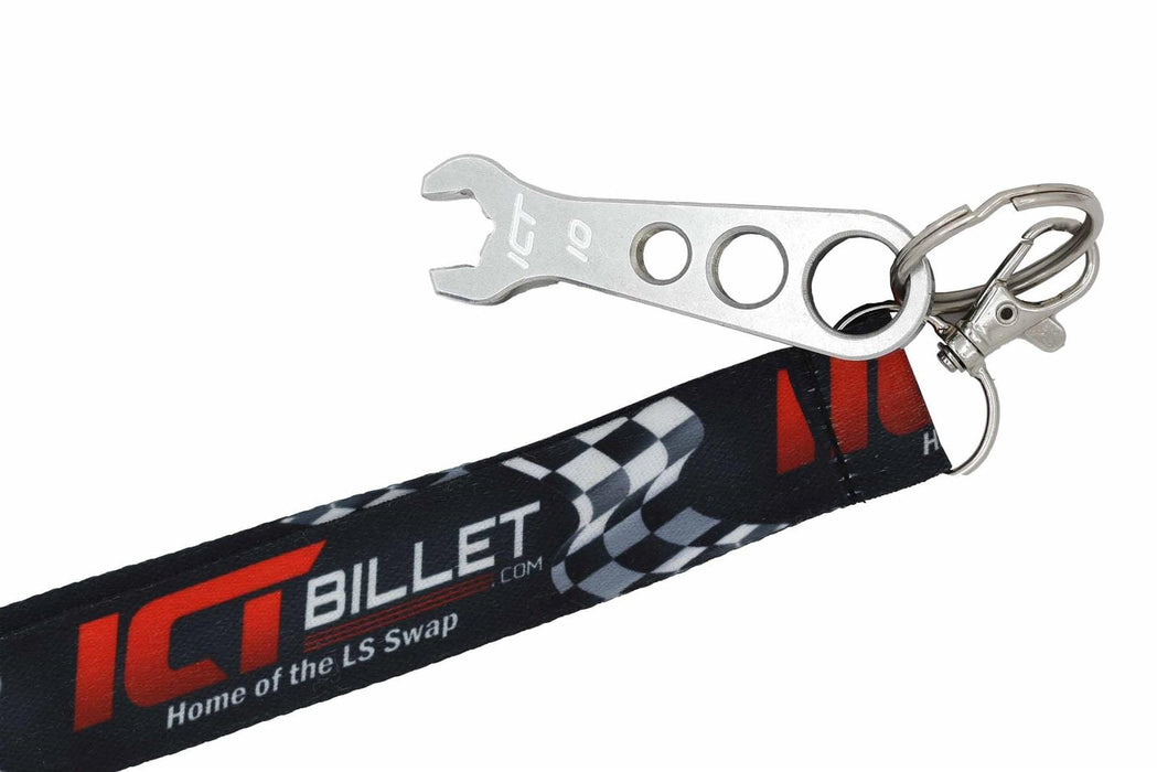 ICT Billet ICT Billet 10mm Billet Aluminum Wrench Keychains 551929-KY01 Autofit