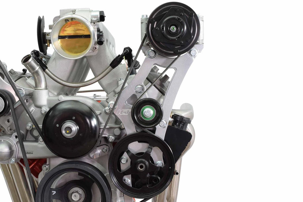 ICT Billet ICT Billet Air Conditioning Compressor and Power Steering Bracket Kits 551127-3 Autofit