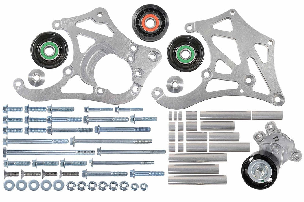 ICT Billet ICT Billet Air Conditioning Compressor Brackets 551135-3-508 Autofit