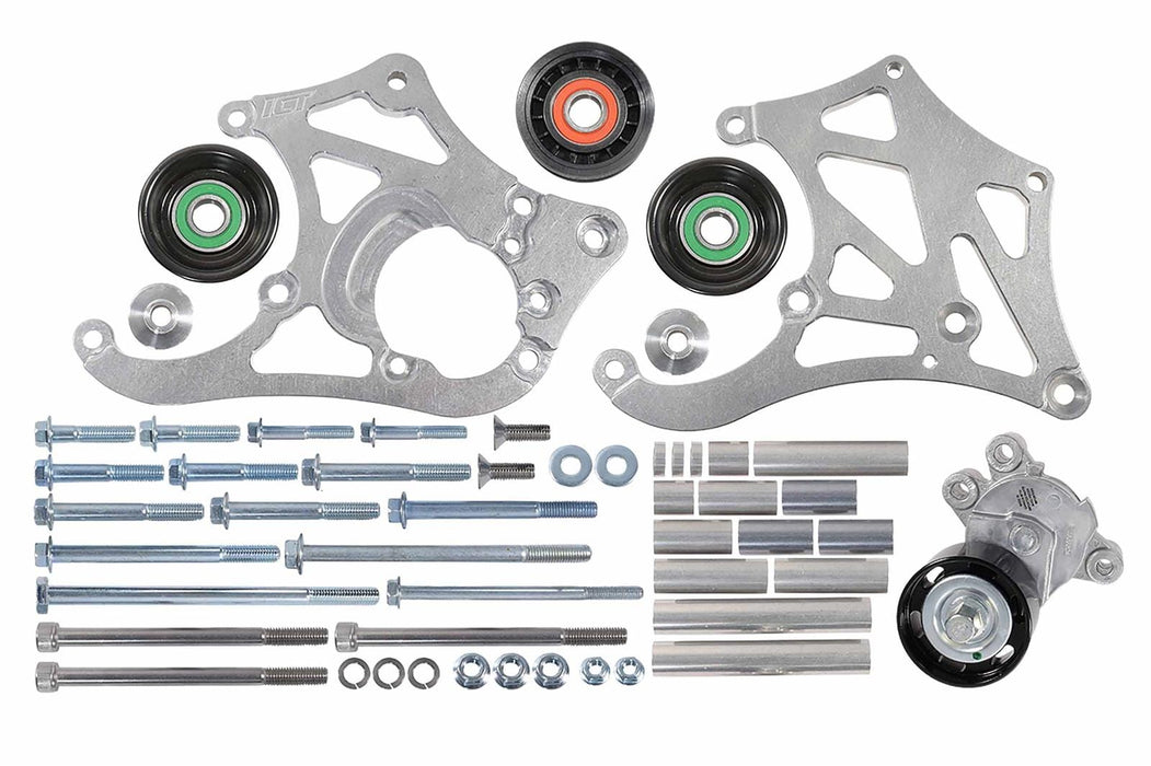 ICT Billet ICT Billet Air Conditioning Compressor Brackets 551135-3-R4 Autofit