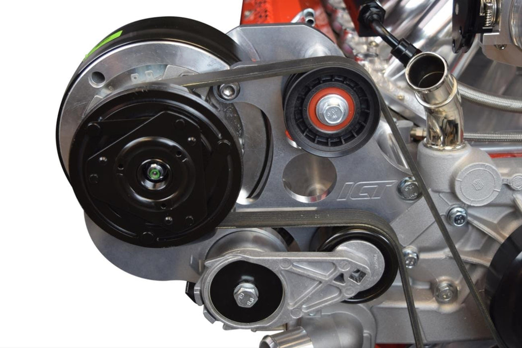 ICT Billet ICT Billet Air Conditioning Compressor Brackets 551585X-2 Autofit