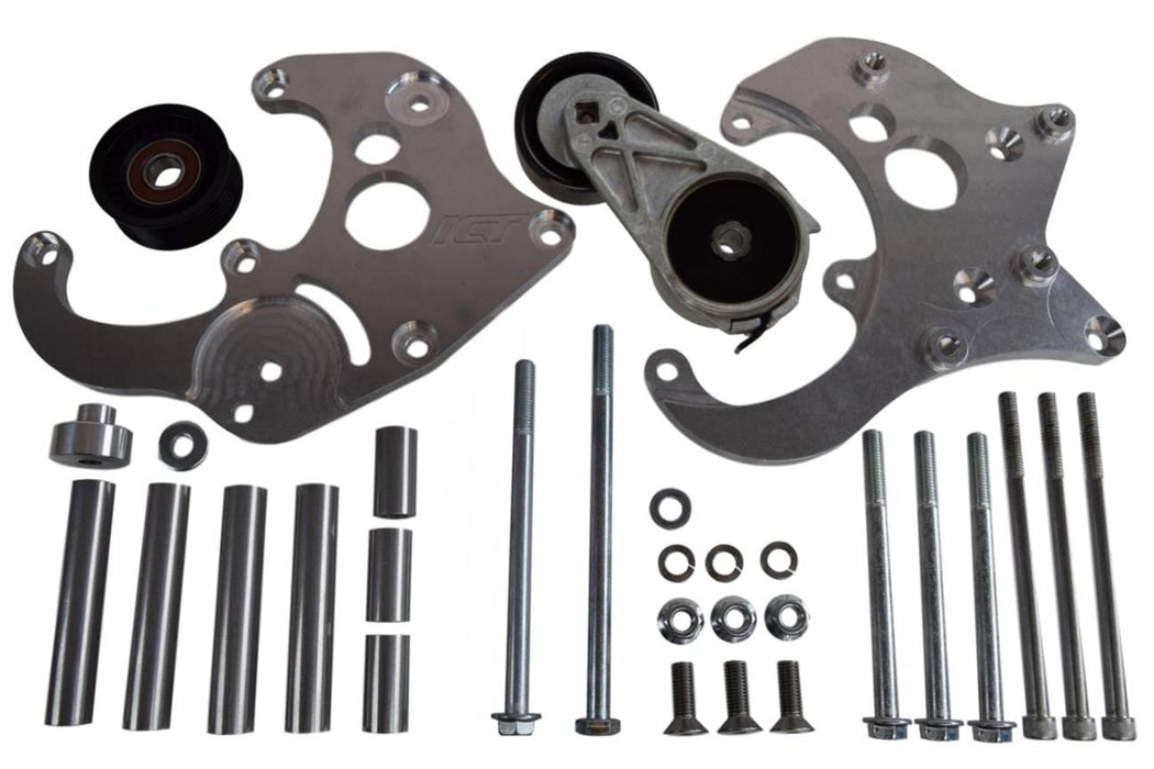 ICT Billet ICT Billet Air Conditioning Compressor Brackets 551585X-3 Autofit