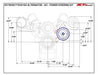 ICT Billet ICT Billet Air Conditioning Compressor Brackets 551775 Autofit