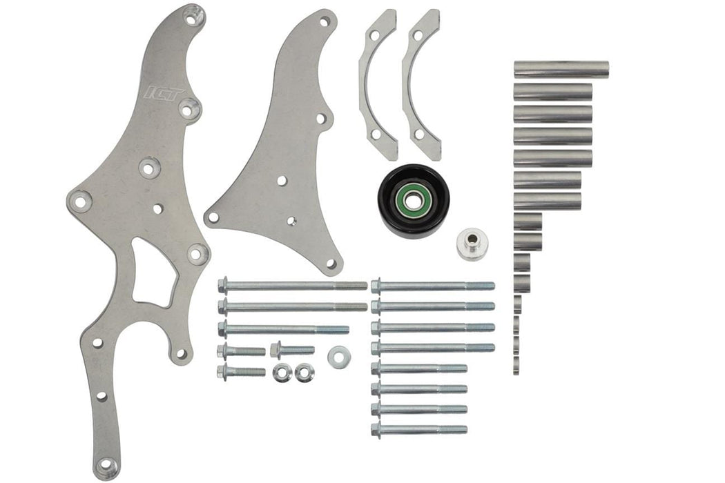 ICT Billet ICT Billet Air Conditioning Compressor Brackets 551779-3 Autofit