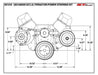 ICT Billet ICT Billet Alternator Brackets 551416 Autofit