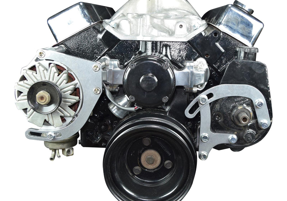 ICT Billet ICT Billet Alternator/Power Steering Bracket Kits 551324 Autofit