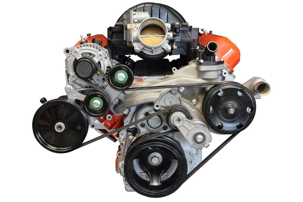 ICT Billet ICT Billet Alternator/Power Steering Bracket Kits 551368-LV3 Autofit