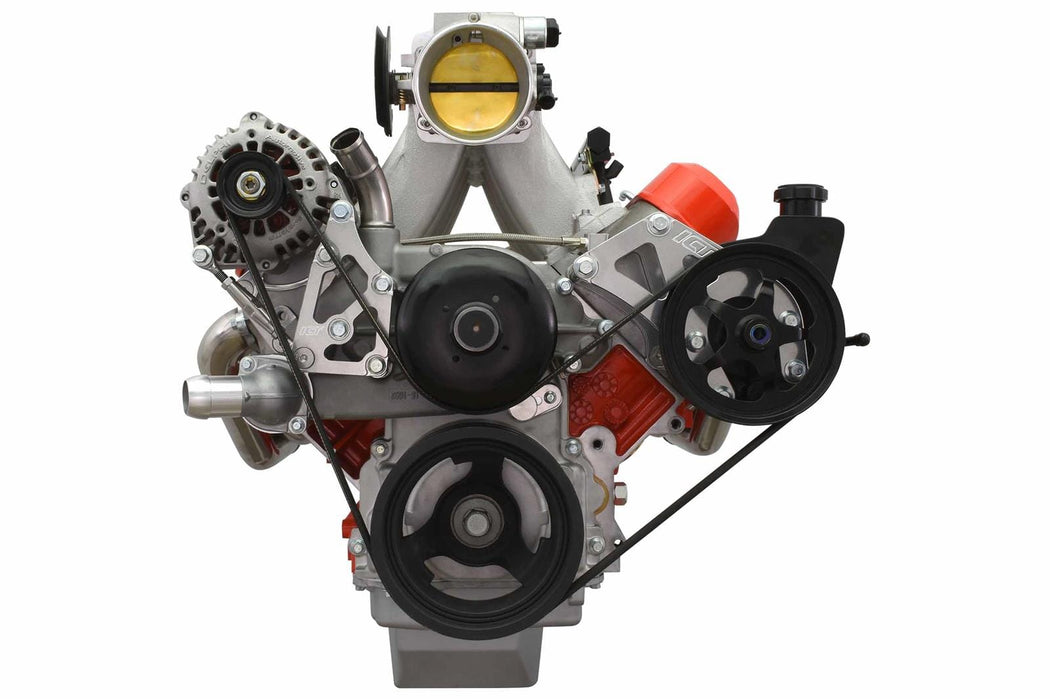 ICT Billet ICT Billet Alternator/Power Steering Bracket Kits 551396LS0-3 Autofit