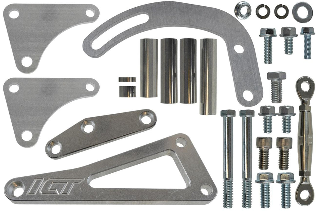 ICT Billet ICT Billet Alternator/Power Steering Bracket Kits 551493 Autofit