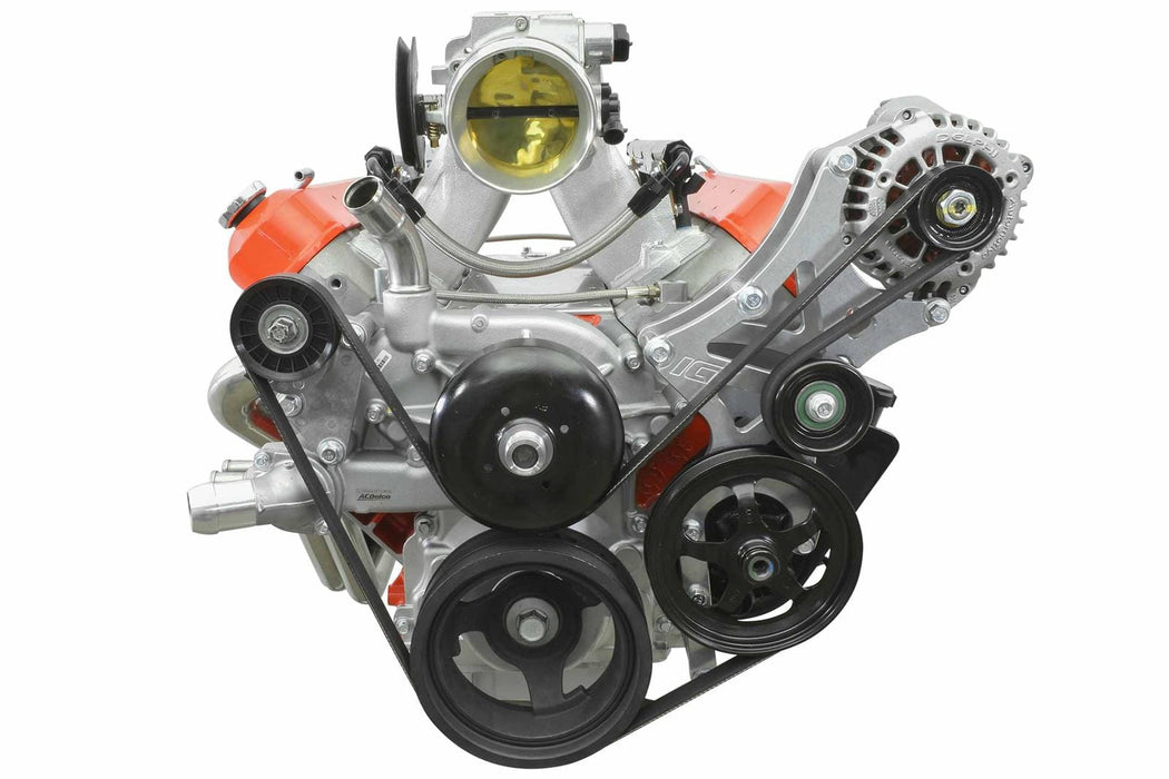 ICT Billet ICT Billet Alternator/Power Steering Bracket Kits 551519X-3 Autofit