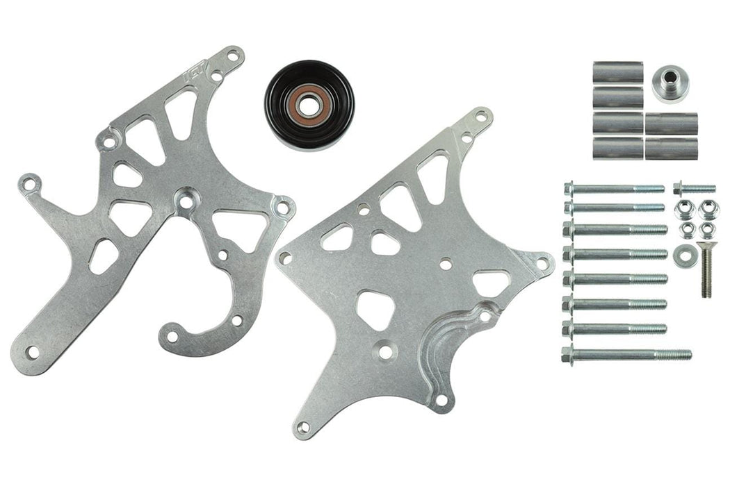 ICT Billet ICT Billet Alternator/Power Steering Bracket Kits 551521X-1 Autofit
