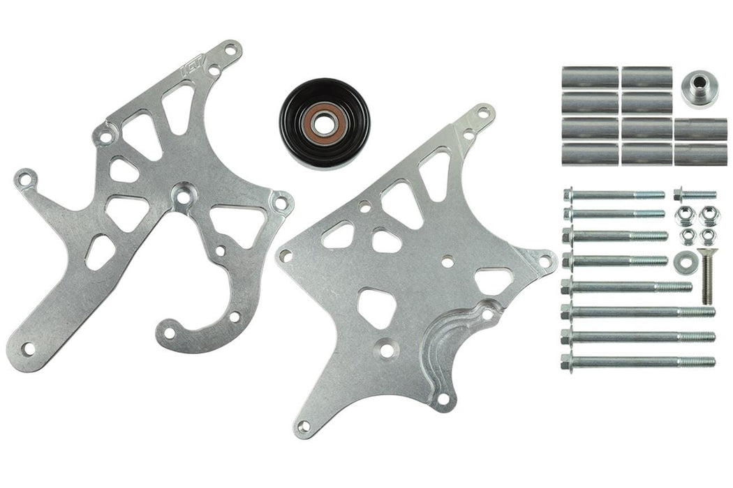 ICT Billet ICT Billet Alternator/Power Steering Bracket Kits 551521X-3 Autofit