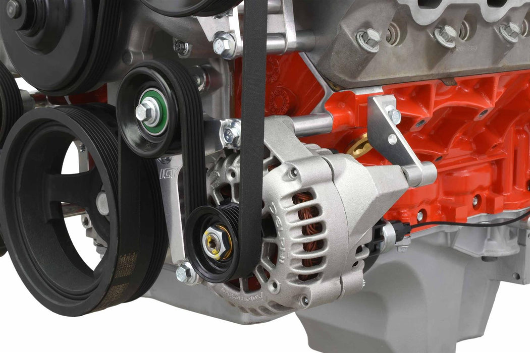 ICT Billet ICT Billet Alternator/Power Steering Bracket Kits 551778LS0-3 Autofit