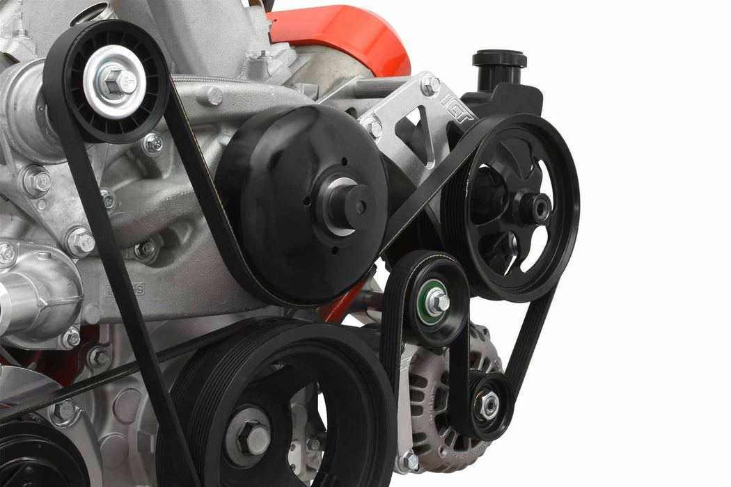 ICT Billet ICT Billet Alternator/Power Steering Bracket Kits 551778LS0-3 Autofit