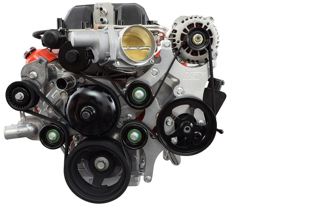 ICT Billet ICT Billet Alternator/Power Steering Bracket Kits 551787A-3 Autofit