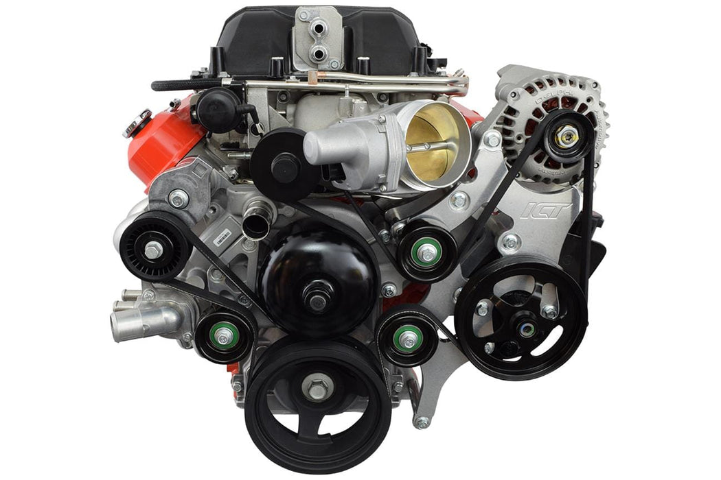 ICT Billet ICT Billet Alternator/Power Steering Bracket Kits 551787A-3 Autofit
