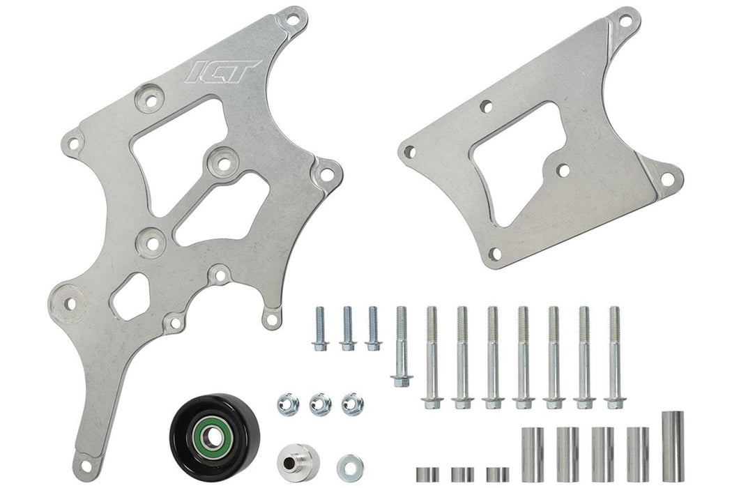 ICT Billet ICT Billet Alternator/Power Steering Bracket Kits 551796-1 Autofit
