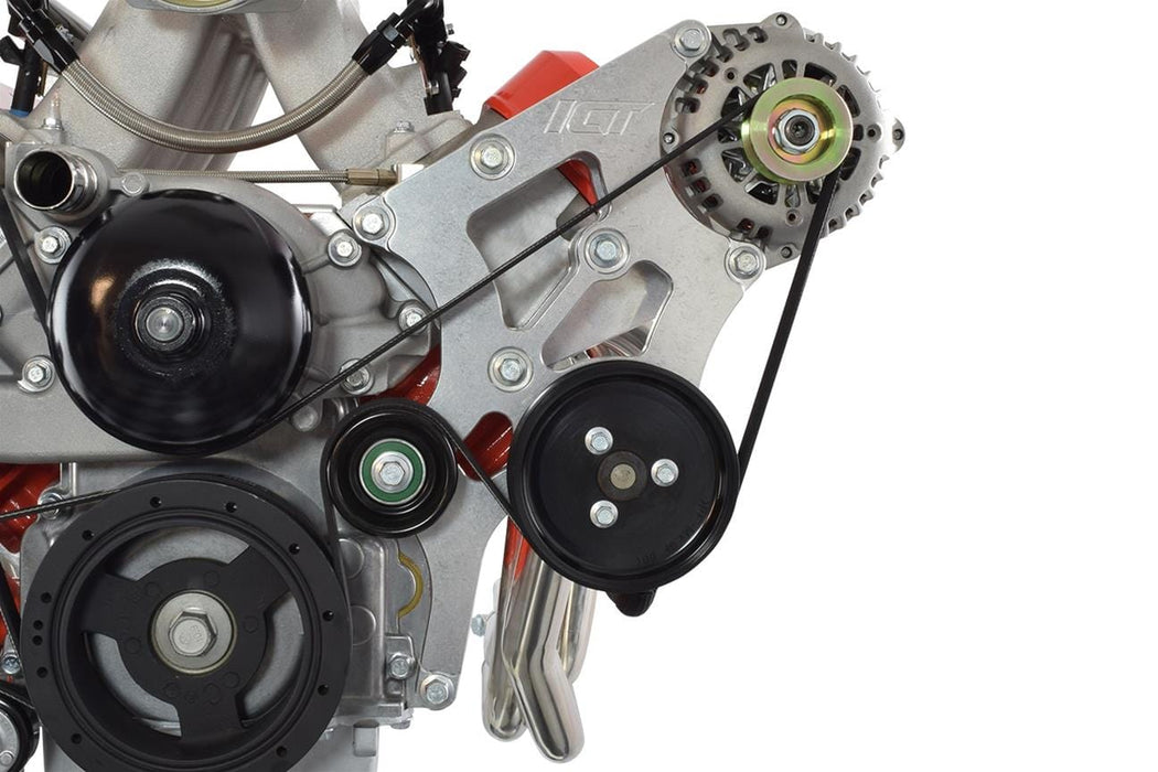 ICT Billet ICT Billet Alternator/Power Steering Bracket Kits 551796-1 Autofit