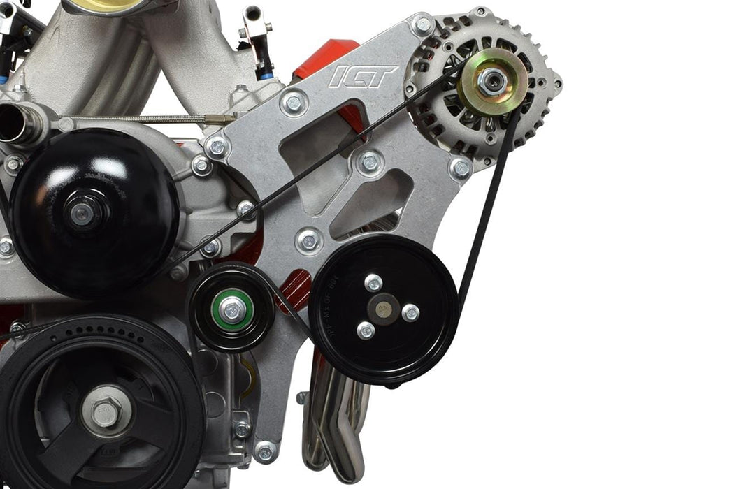ICT Billet ICT Billet Alternator/Power Steering Bracket Kits 551796-2 Autofit