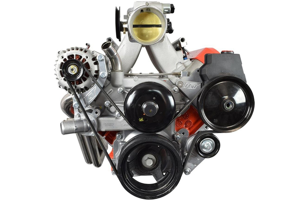 ICT Billet ICT Billet Belt Tensioner Relocation Bracket Kits 551527X-3 Autofit