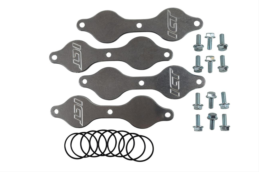 ICT Billet ICT Billet Exhaust Port Block-Off Plates 551735 Autofit