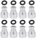 ICT Billet ICT Billet Fuel Injector Spacers 551287-LS-058 Autofit