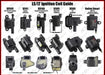 ICT Billet ICT Billet Ignition Coil Brackets 551654 Autofit