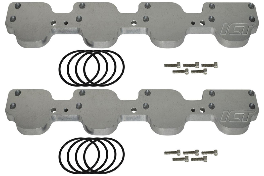 ICT Billet ICT Billet Intake Port Block-Off Plates 551509 Autofit