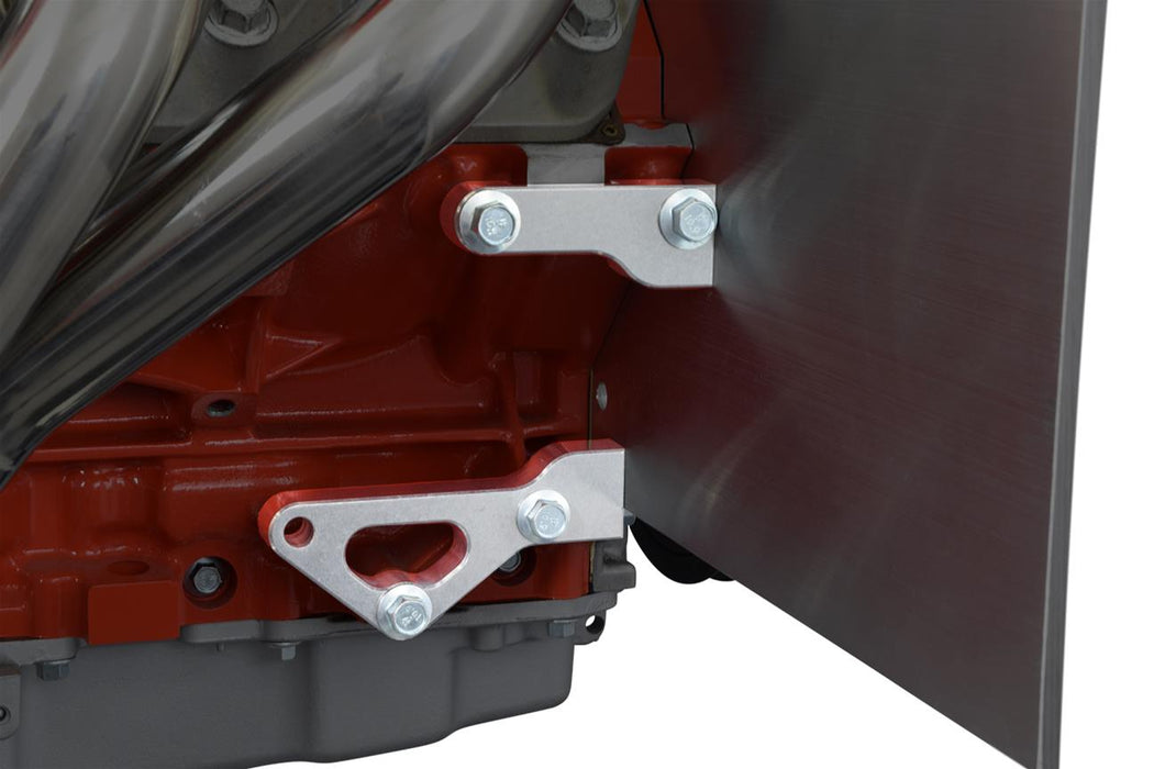 ICT Billet ICT Billet LS Front Motor Plate Support Braces 551169 Autofit