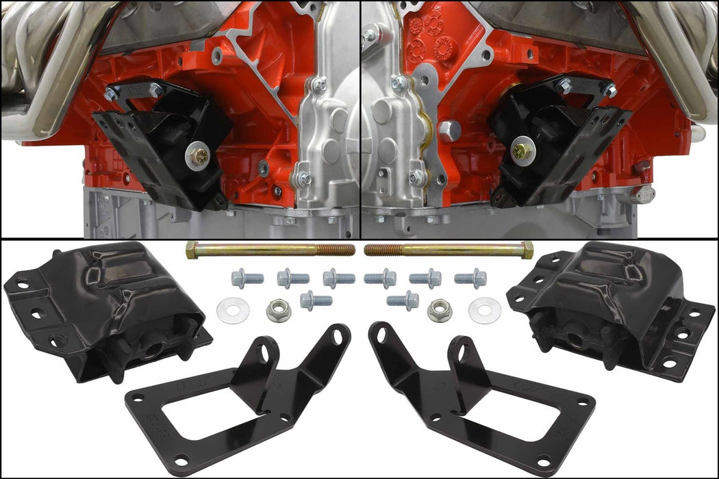 ICT Billet ICT Billet Motor Mount Adapters 5510-KIT002EM Autofit