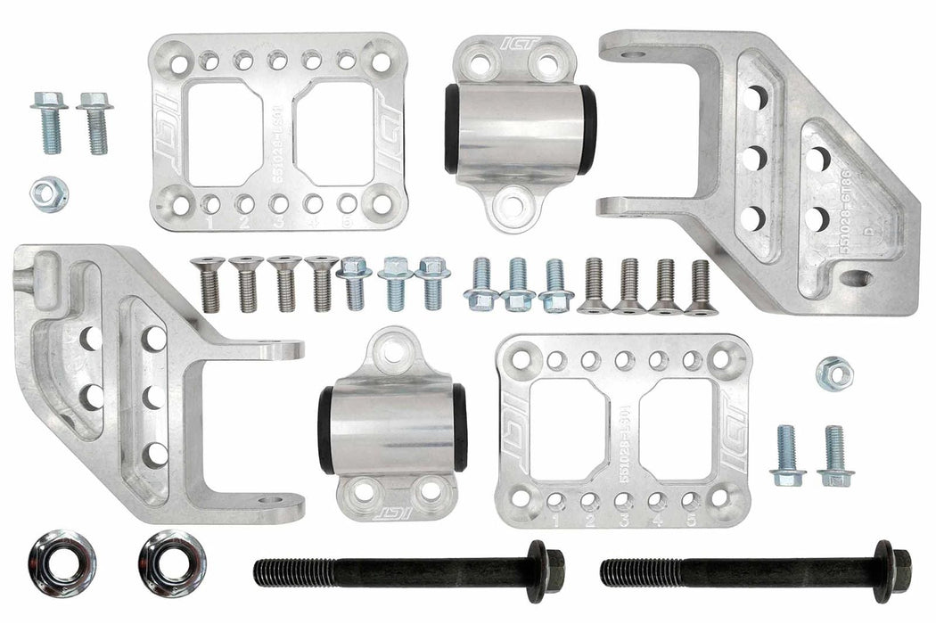ICT Billet ICT Billet Motor Mounts and Inserts 551028-GT86 Autofit