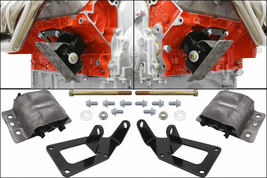 ICT Billet ICT Billet Motor Mounts and Inserts EM-LS-3FBDY Autofit