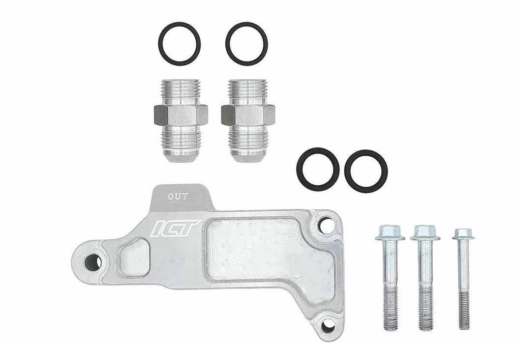 ICT Billet ICT Billet Oil Filter Adapters 551350-FS01 Autofit