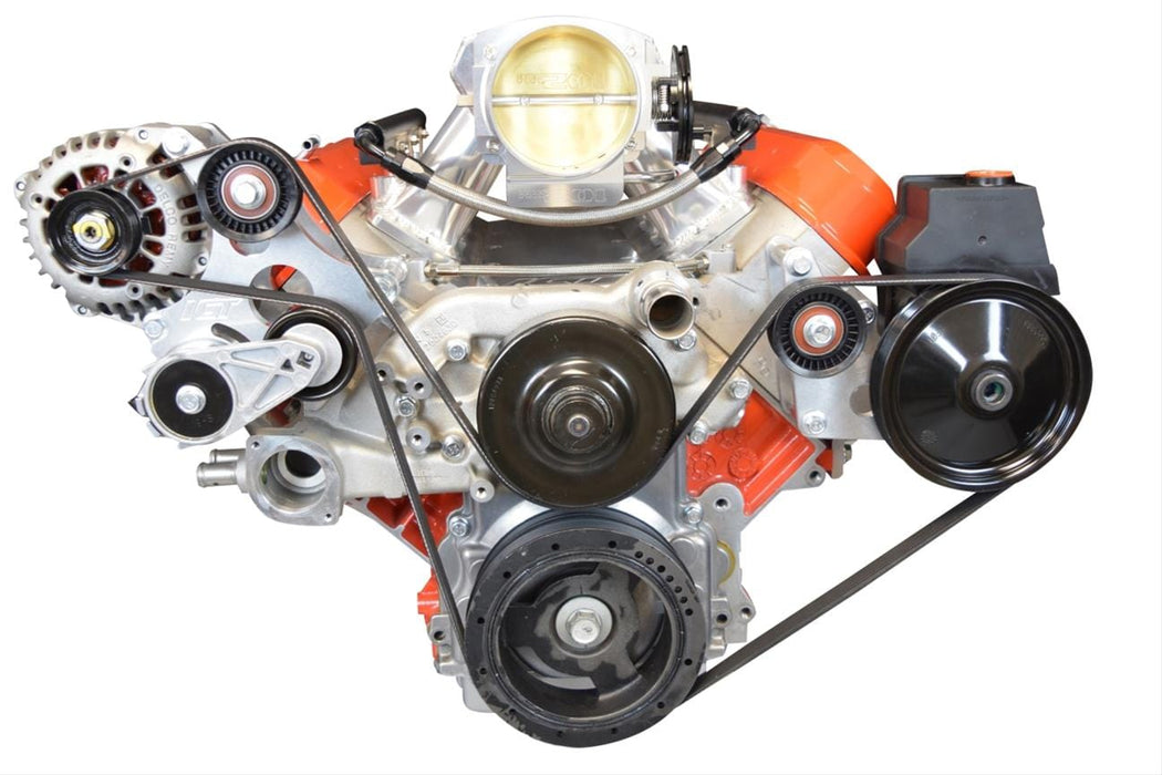 ICT Billet ICT Billet Power Steering Brackets 551751-1 Autofit