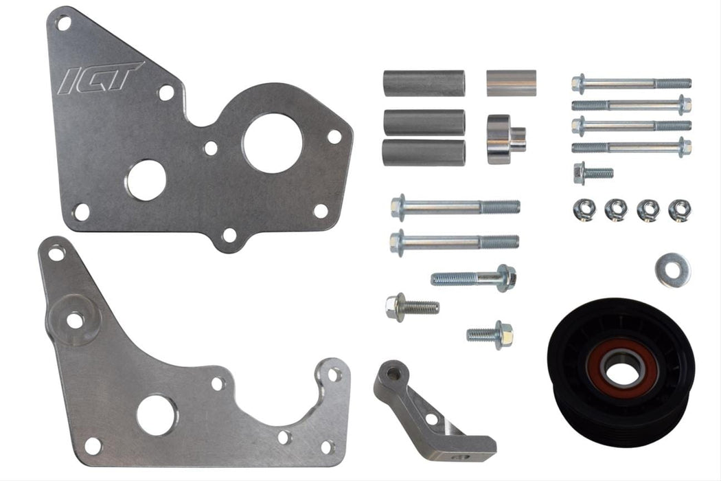 ICT Billet ICT Billet Power Steering Brackets 551751-1 Autofit