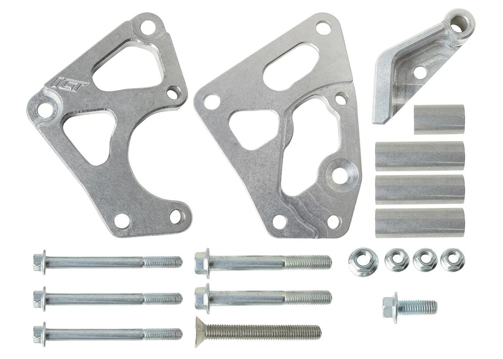 ICT Billet ICT Billet Power Steering Brackets 551885-1 Autofit