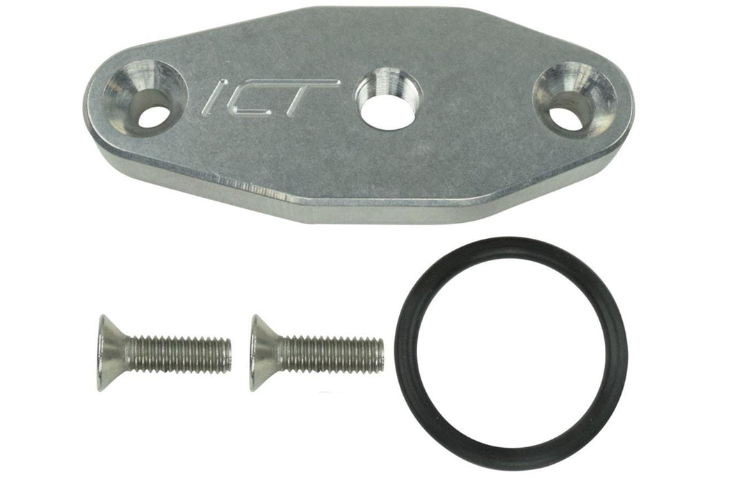 ICT Billet ICT Billet Turbocharger Oil Pan Adapter Flanges 551358 Autofit