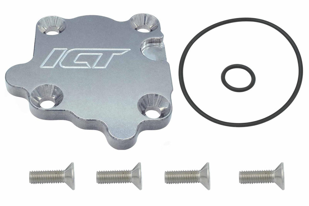 ICT Billet ICT Billet Vacuum Pump Block-Off Plates 551123 Autofit
