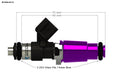 Injector Dynamics Injector Dynamics ID1050x Fuel Injectors 1050.60.14.14B.4 Autofit