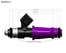 Injector Dynamics Injector Dynamics ID1300x Fuel Injectors 1300.60.14.D.6 Autofit