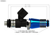 Injector Dynamics Injector Dynamics ID1700x Fuel Injectors 1700.60.11.D.2 Autofit