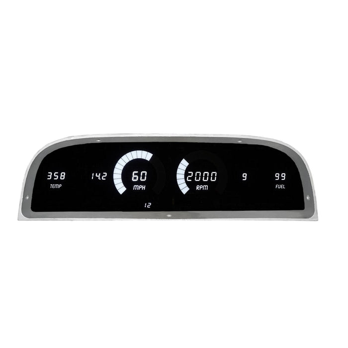 Intellitronix Corp Intellitronix 1960-1963 GM/Chevy Truck Digital Direct-Fit Gauge Clusters DP6001W Autofit