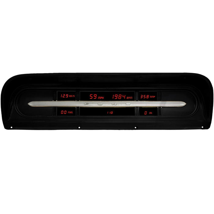 Intellitronix Corp Intellitronix 1967-1972 Ford Truck Digital Direct-Fit Gauge Clusters DP1009R Autofit