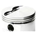 JE Pistons JE Pistons 351W Flat Top Pistons 188704 Autofit