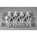 JE Pistons JE Pistons Big Block Nitrous Series Dome Top Pistons 258238 Autofit