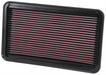K&N Fits 1997-2004 Toyota Camry, Avalon & Lexus GX470 - KN33-2145-1 K&N Replacement Panel Filter KN33-2145-1 Autofit