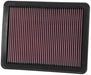 K&N Fits 2002-2009 Kia Sorento 4Cyl & V6 - KN33-2271 K&N Replacement Panel Filter (A1519) KN33-2271 Autofit