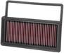 K&N Fits 2008-21 Fiat Abarth & Doblo 1.4L K&N Replacement Panel Filter KN33-3014 Autofit